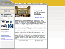 Tablet Screenshot of cavalier-reporting.com